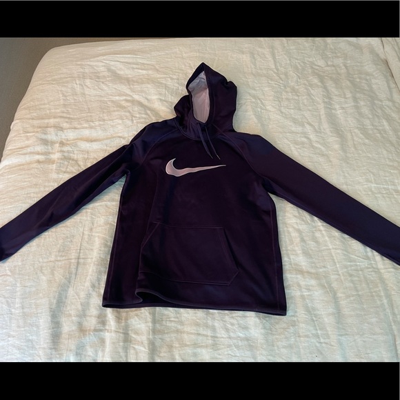 NWOT Purple Nike Dri Fit Sweatshirt Hoodie - Picture 1 of 7